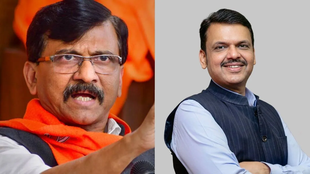 संजय राउत और देवेंद्र फडणवीस