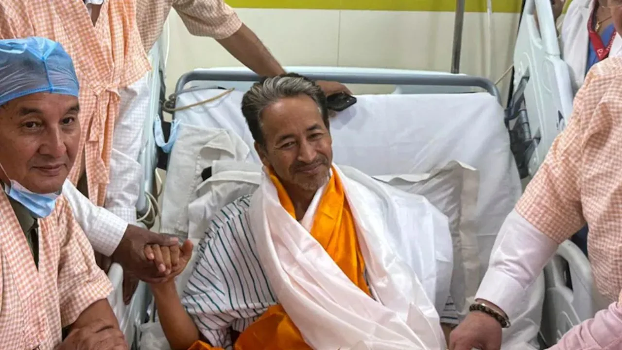 सोनम वांगचुक ने किया अनशन खत्‍म