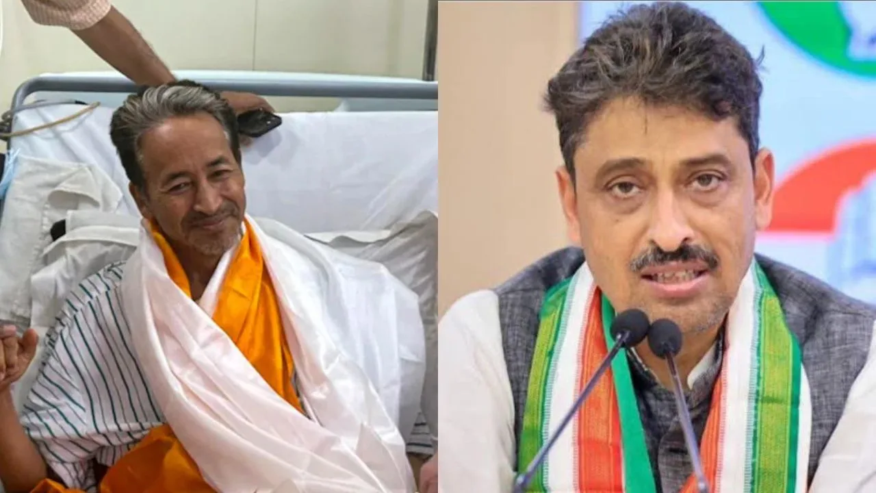 सोनम वांगचुक और इमरान मसूद