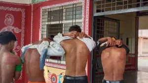 Students beaten with belts in Eklavya school hostel.