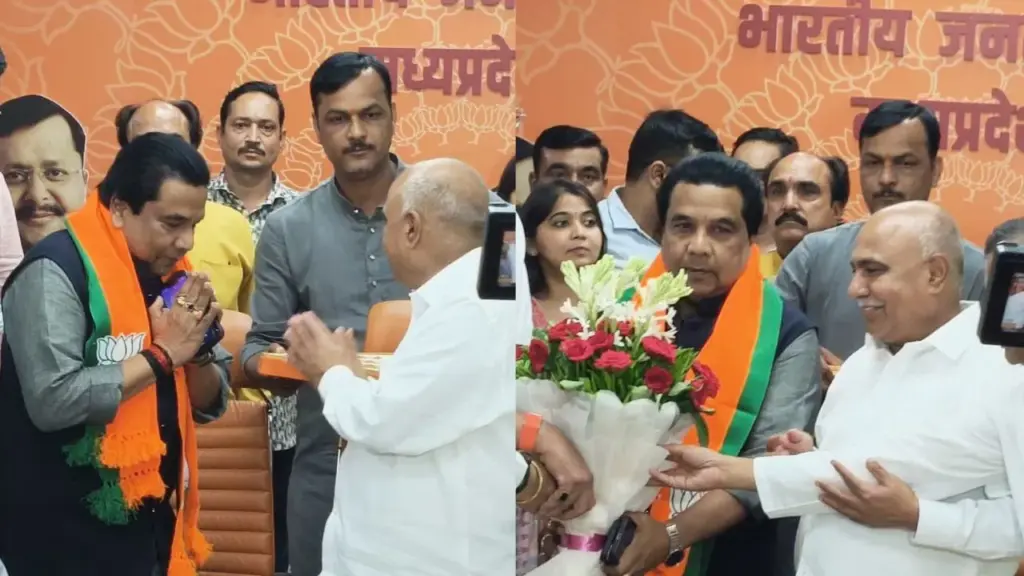 Hemant Khandelwal facilitated Rakesh Yadav's induction into the BJP.
