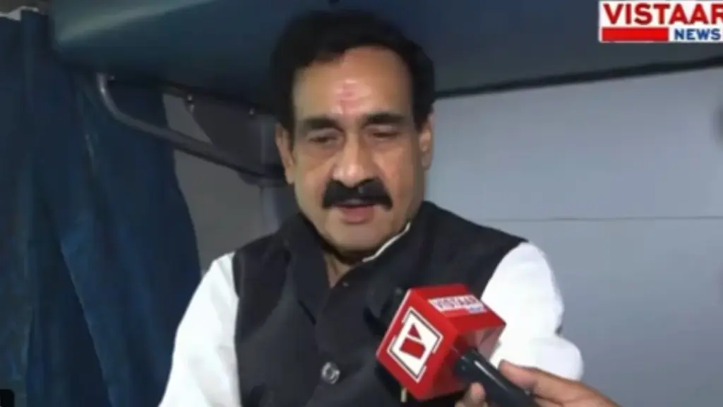 BJP leader Narottam Mishra.