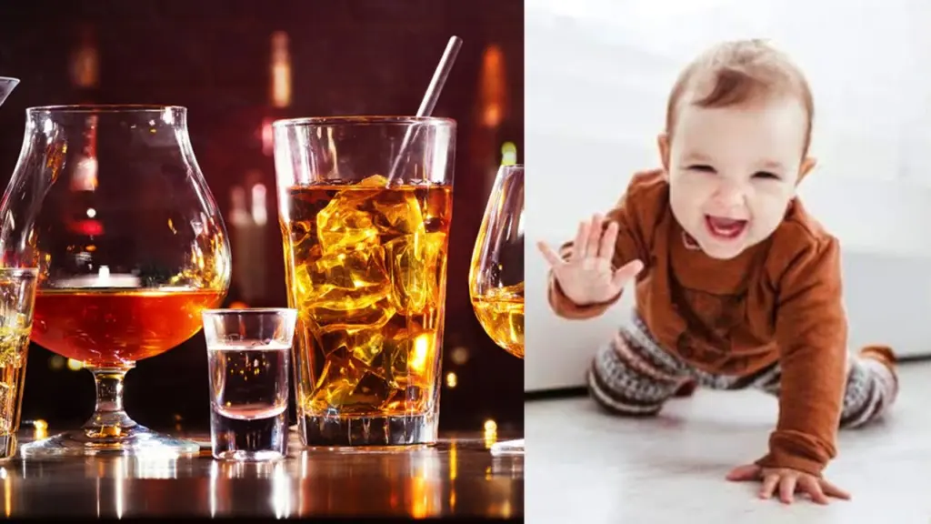 alcohol before becoming father