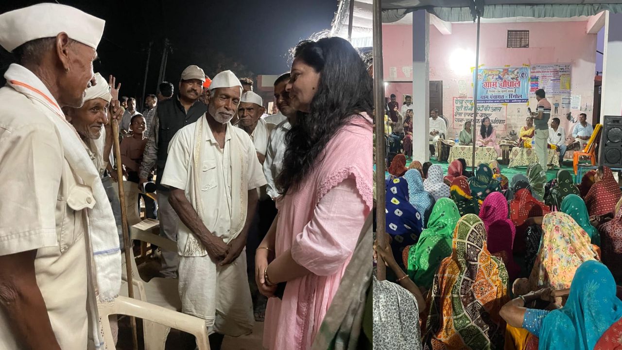 alirajpur collector neetu mathur ringol village ratri chaupal