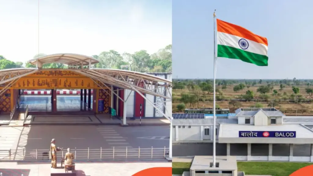 chhattisgarh three railway station sarona balod and champa redeveloped under amrit bharat Yojana
