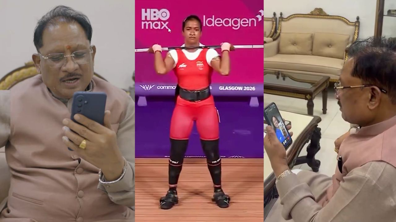 cm vishnu Deo Sai congratulates Gyaneshwari Yadav commonwealth games 2026