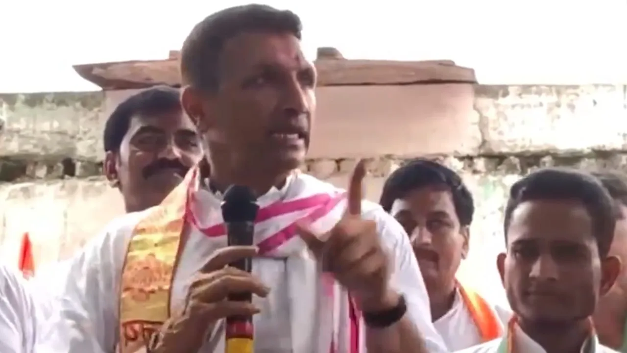 datia by election patwari-threatens-officials-before-elections