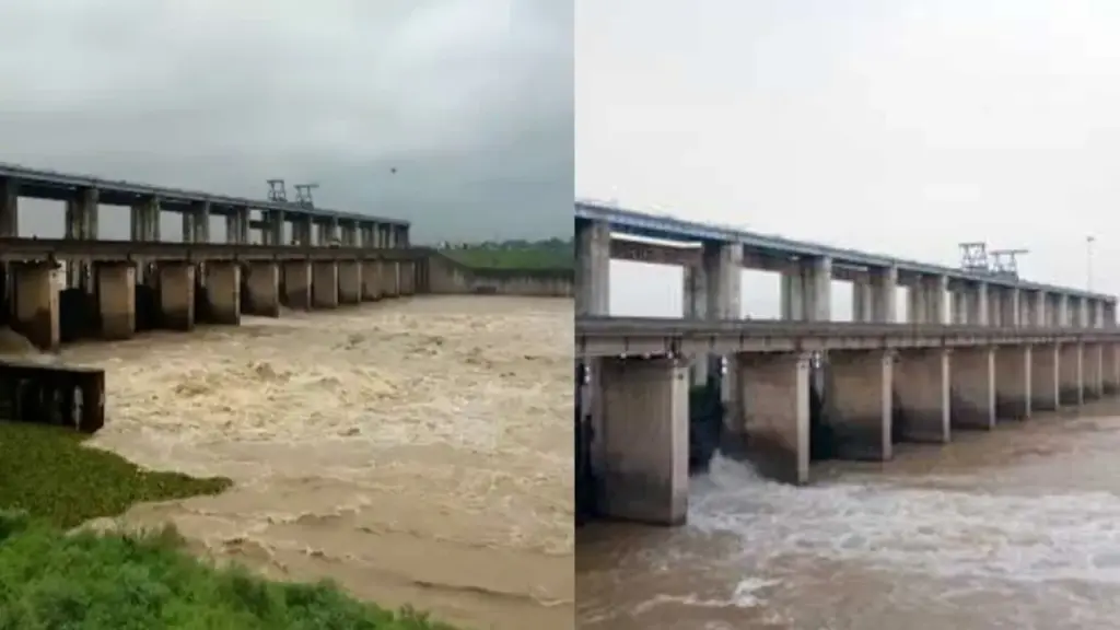 korba darri Dam gates opened water level in Hasdeo River rises instructions issued evacuate low-lying areas