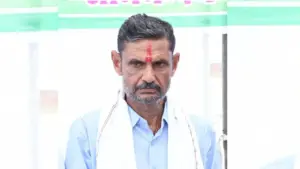 Sheopur MLA Babu Jandel mobile hacked messages sent demanding 60000 rupees