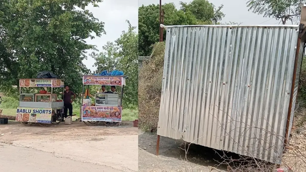 morena street carts dispute sdm says action will be taken after inquiry