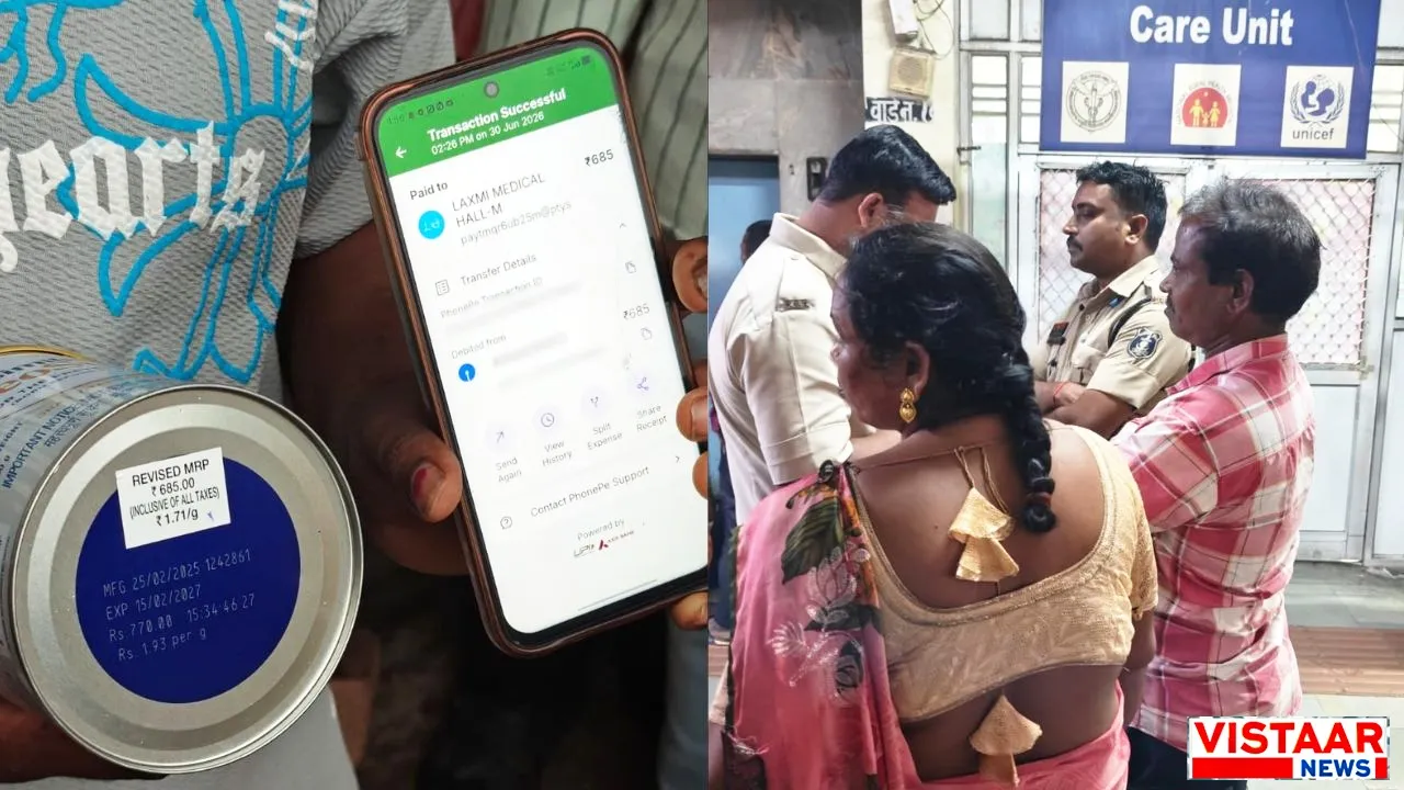 Raipur Newborn dies after being fed expired milk powder family alleges negligence police register complaint