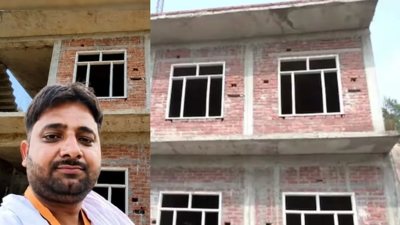 कभी भी गिराया जा सकता है घर
