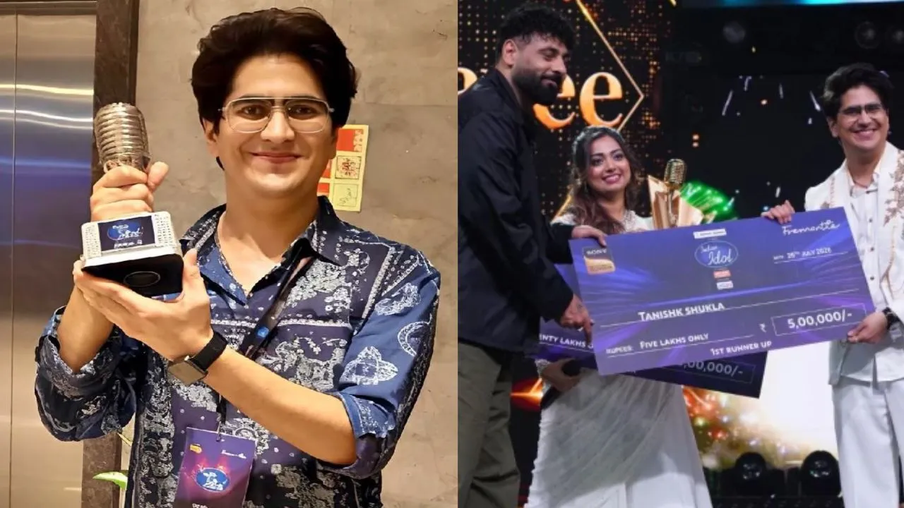 Tanishq Shukla, Indian Idol first runner-up.