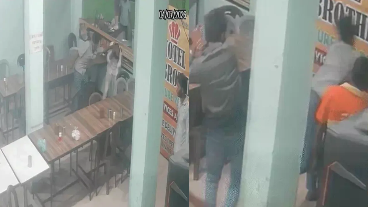 Miscreants assault people at a hotel.