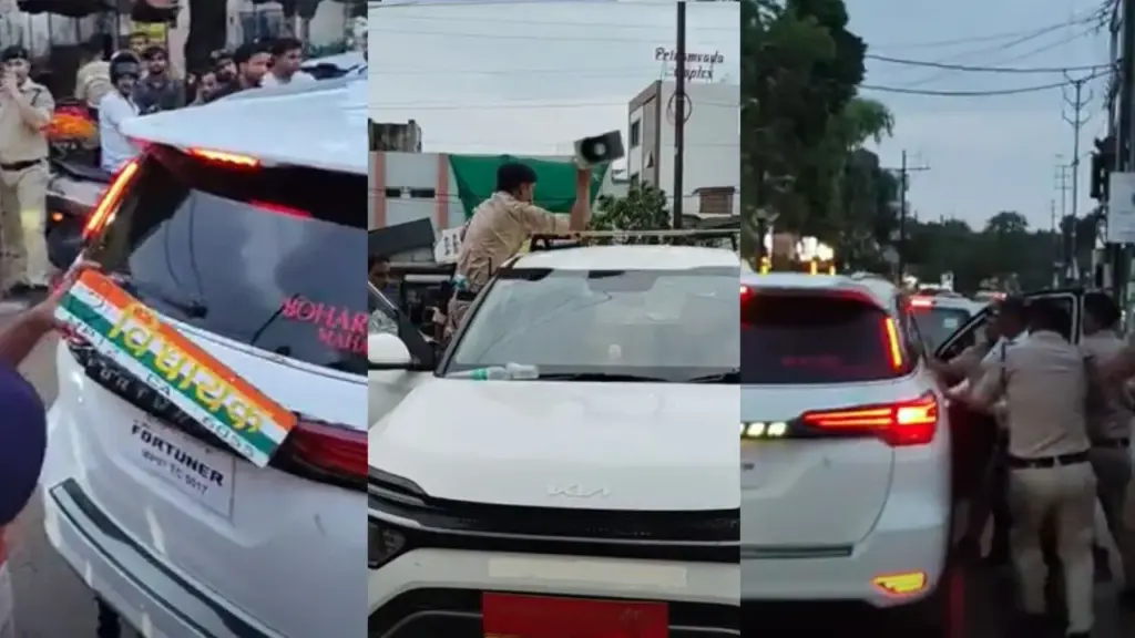 Hooter removed from CMHO's vehicle.