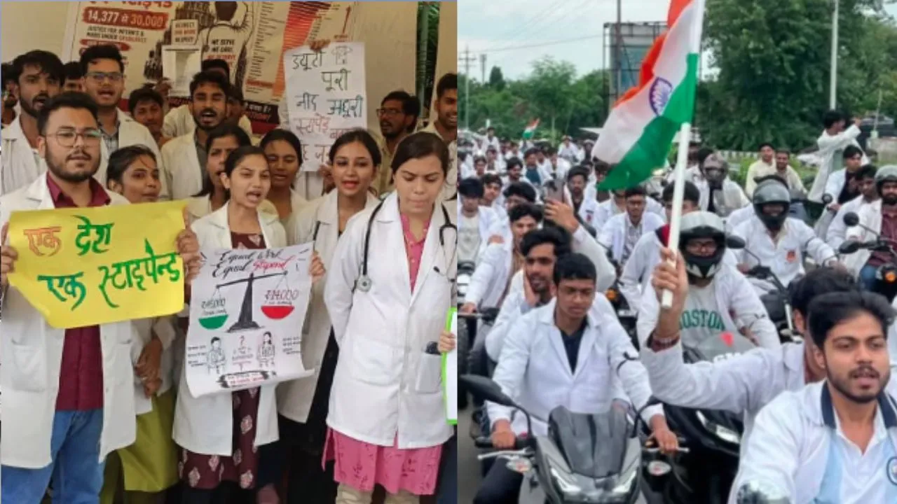 Strike by MBBS intern doctors