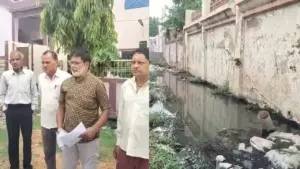 Broken drain becomes a menace in Morena.