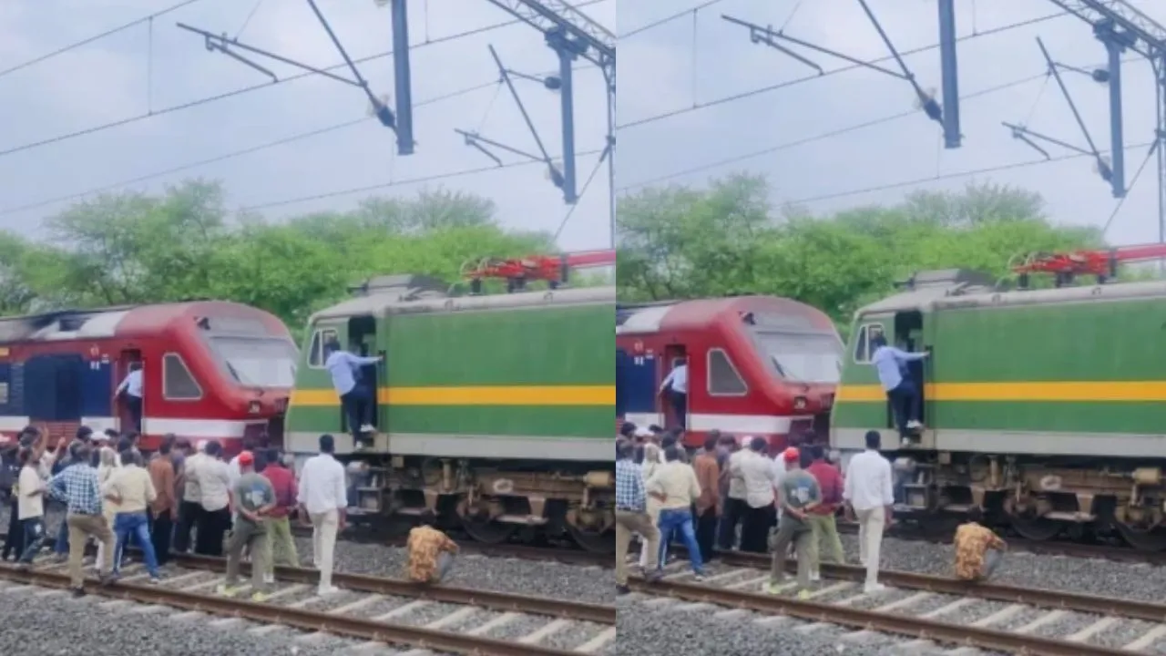 DEMU train engine fails