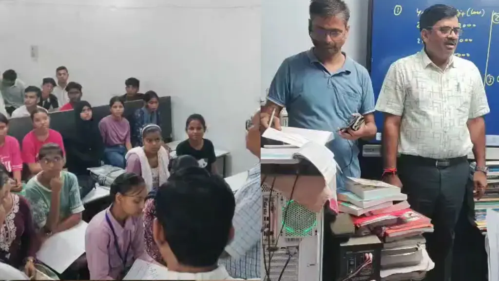 Officials crack down on coaching institutes.