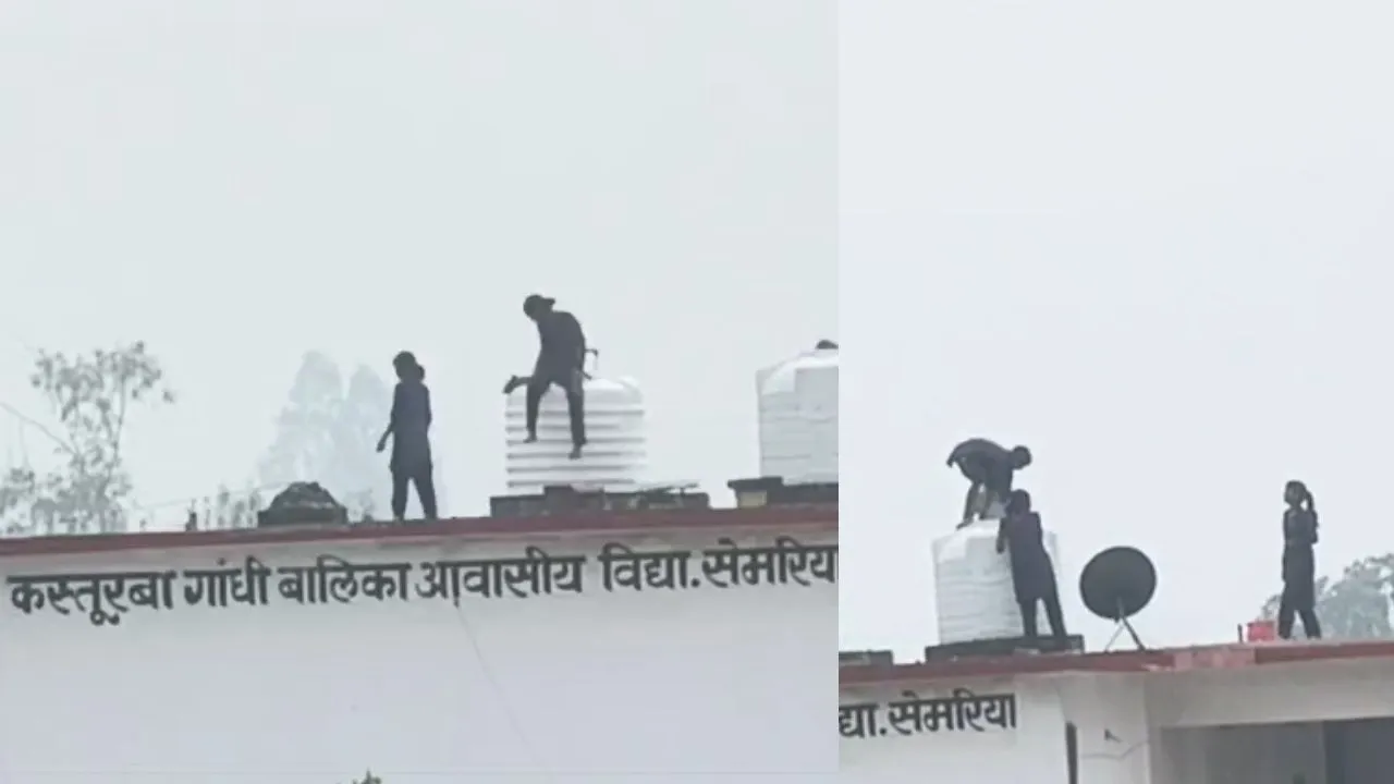 Students made to clean up at school