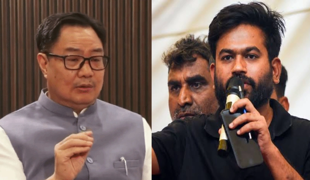 Abhijee Dipke And Kiren Rijiju 'अभिजीत दीपके स्टूडेंट कैसे? वो तो AAP के कार्यकर्ता हैं...', CJP प्रोटेस्ट पर किरेन रिजिजू ने उठाए सवाल