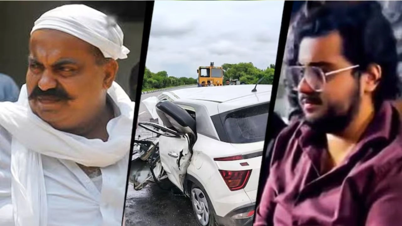 हादसे के बाद कार की जांच
