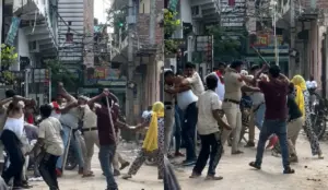 Attack on Delhi police