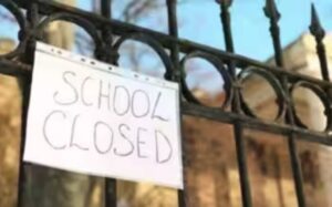 school closed