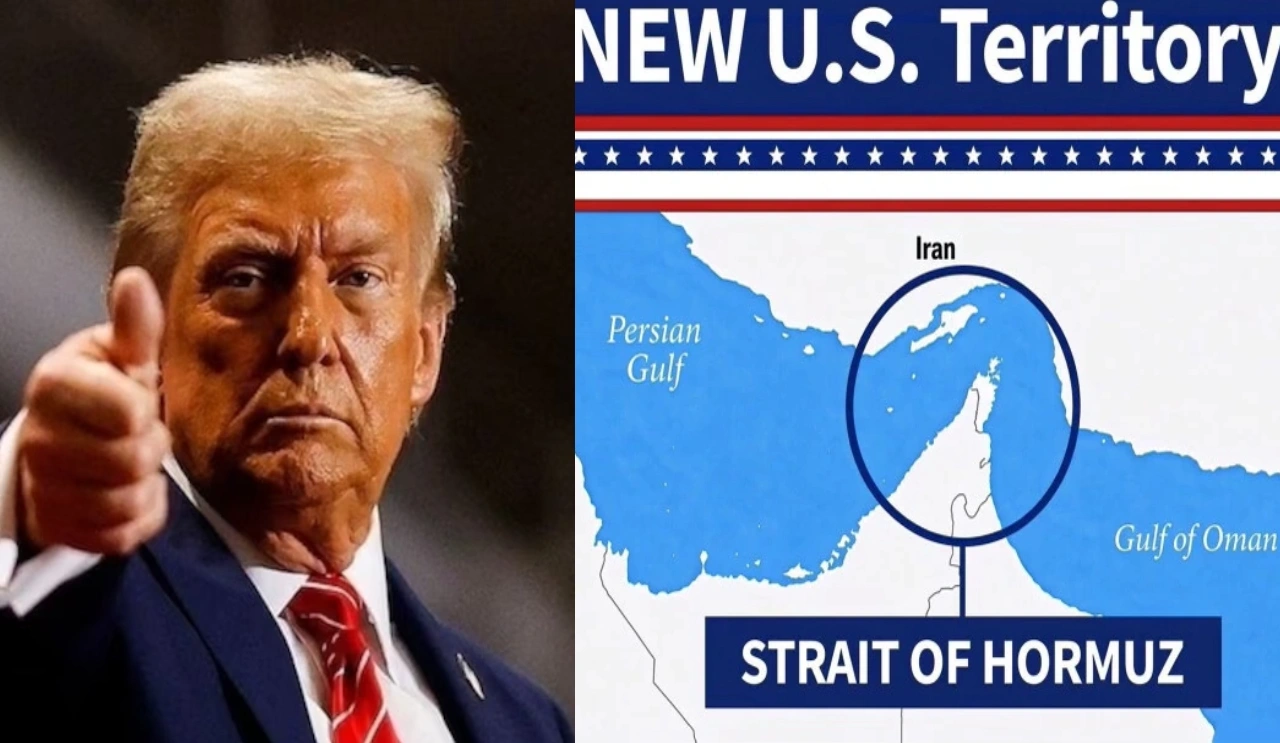 Donald Trump post on Strait of hormuz