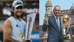 भारतीय क्रिकेट के सबसे सफल कप्तानों में शुमार महेंद्र सिंह धोनी ने आज ही के दिन यानी 15 अगस्त 2020 को इंटरनेशनल क्रिकेट से संन्यास का ऐलान किया था. उनके इस फैसले के करोड़ों भारतीय फैंस को इमोशनल कर दिया था. धोनी का क्रिकेट करियर उपलब्धियों से भरा रहा, जिसमें वर्ल्ड कप जीत से लेकर शानदार फिनिशिंग और विकेटकीपिंग तक कई यादगार पल शामिल रहे. आइए तस्वीरों के जरिए याद करते है माही के शानदार क्रिकेट सफर को