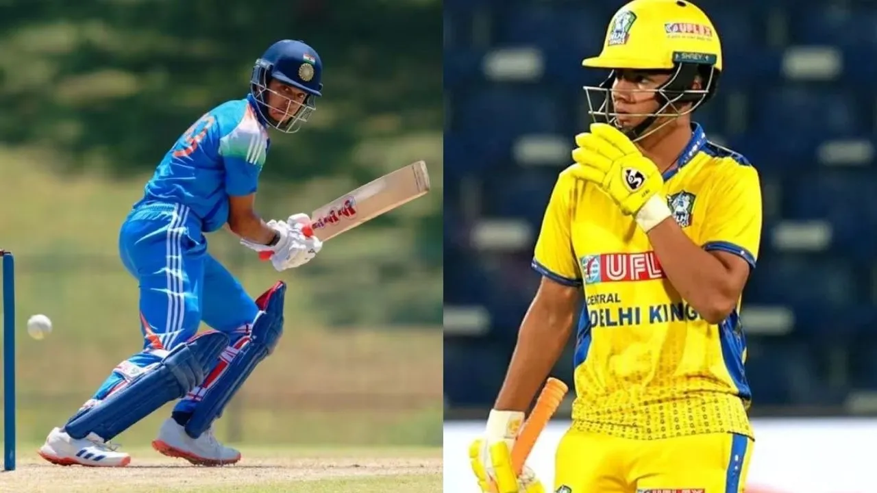 Anvay Dravid and Aryaveer Sehwag