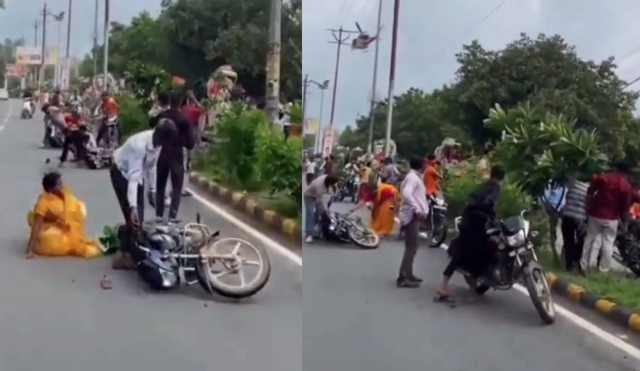 Jhansi helicopter video