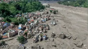 नेपाल में बाढ़ के बाद के हालात