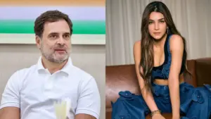 राहुल गांधी और कृति सेनन
