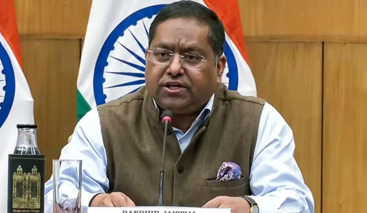 Ministry of External Affairs Spokesperson Randhir Jaiswal