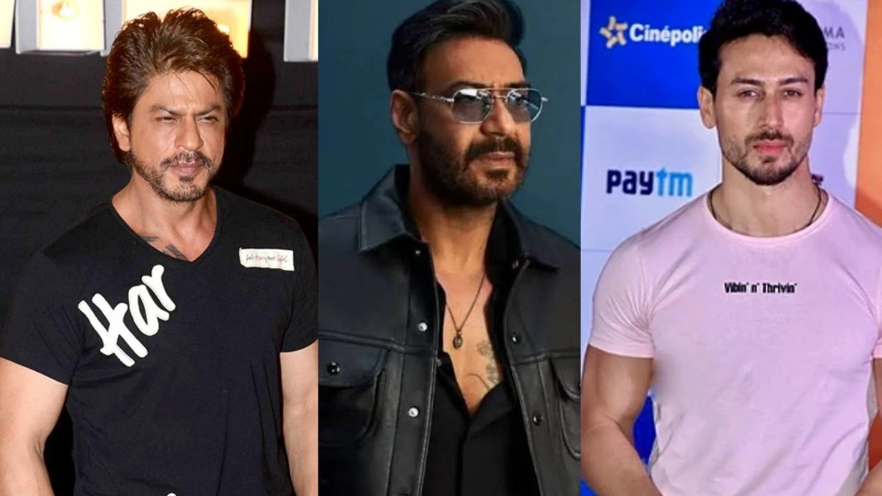 Shah Rukh, Ajay Devgn, and Tiger Shroff
