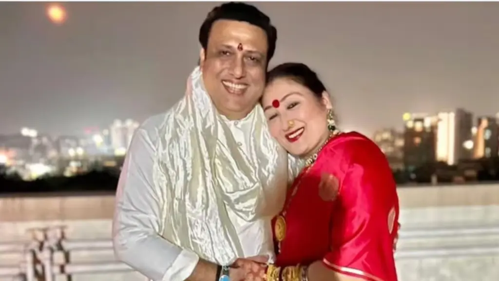 Sunita Ahuja and Govinda