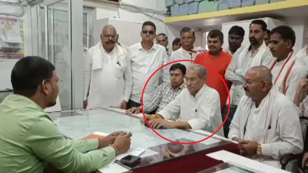 बीजेपी विधायक का गुस्सा फूट पड़ा