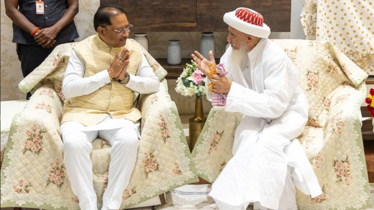 Vishnudeo Sai and Syedna Mufaddal Saifuddin