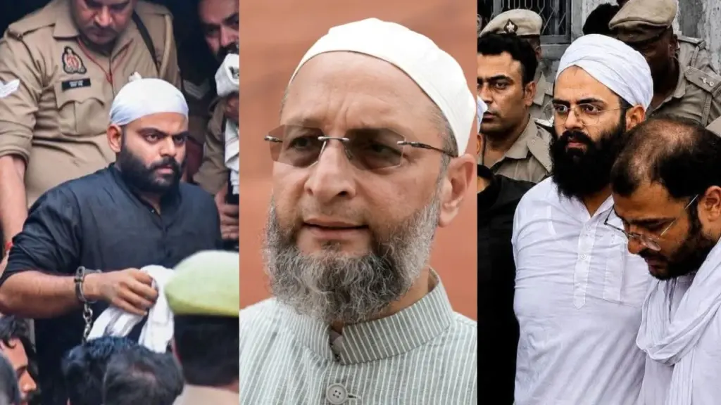 अंतिम संस्कार में शामिल हुए अतीक के बेट