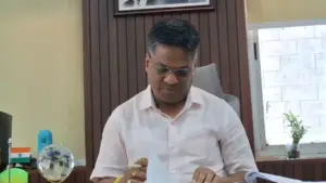 District Immunization Officer Paresh Upalav removed.