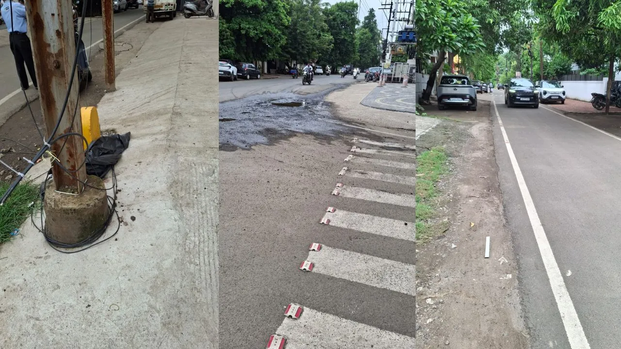 Bhopal arera colony footpath stolen complaint habibganj police station fir