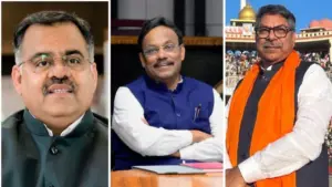 तरुण चुग,व‍िनोद तावड़े और सतीश पून‍िया