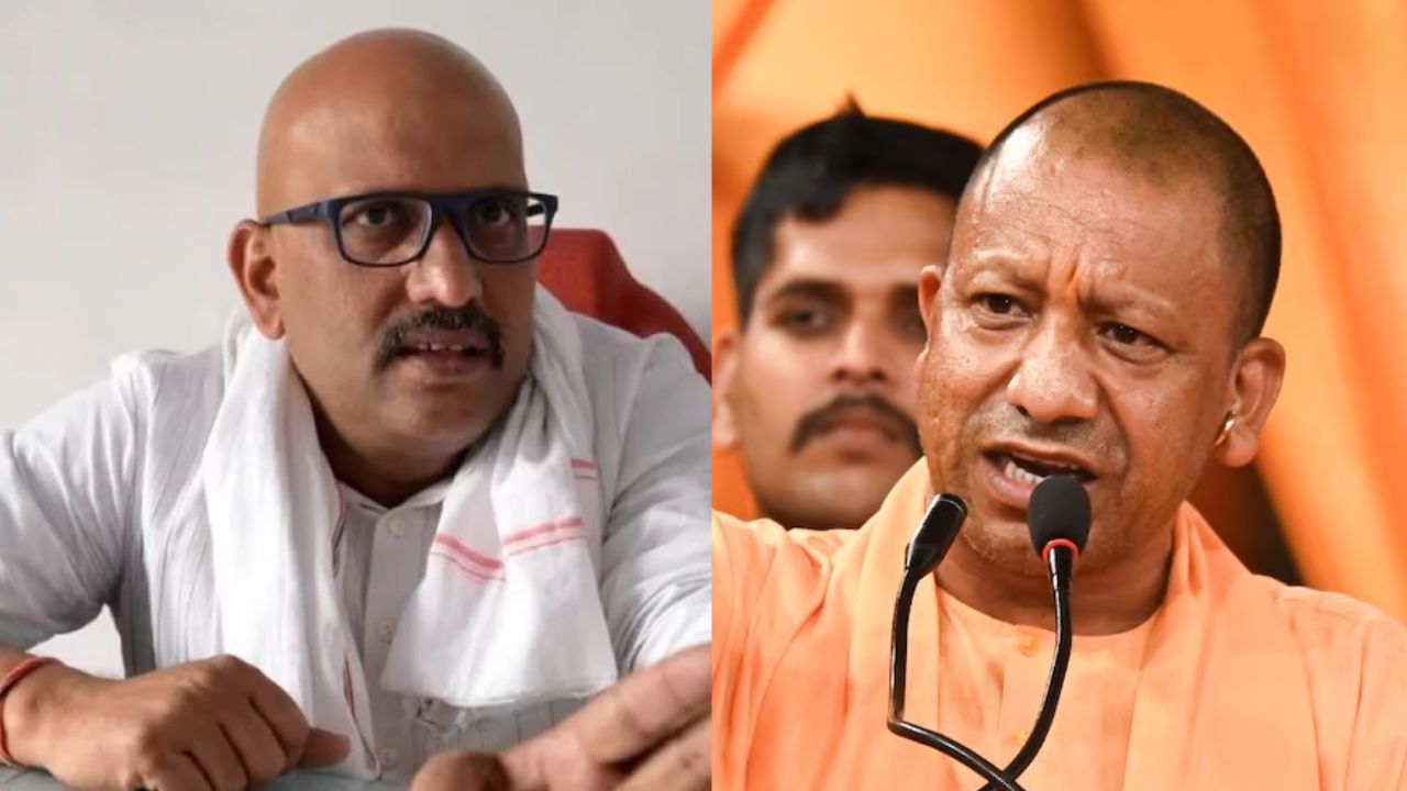 अजय राय लल्‍लू और सीएम योगी
