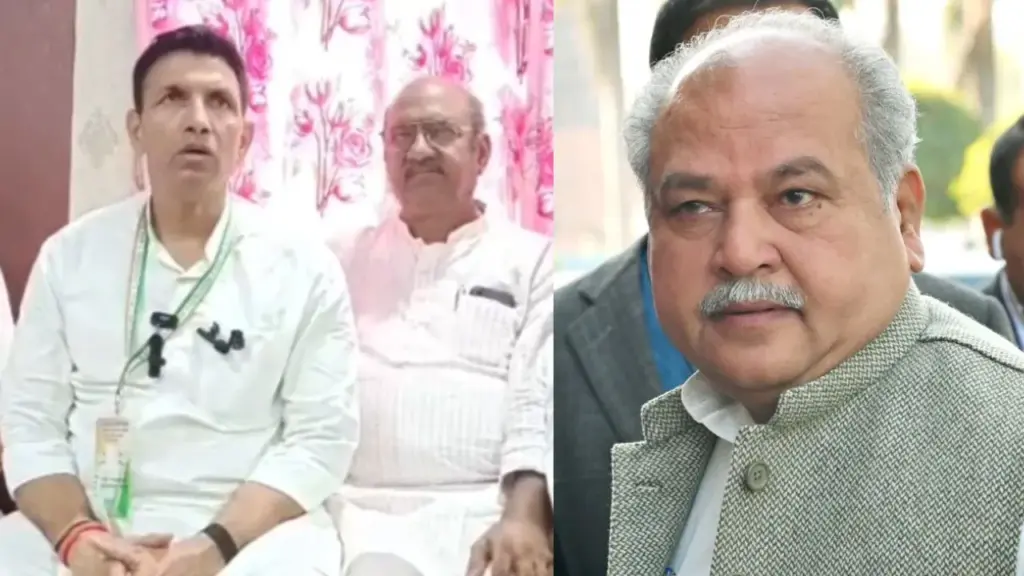 Jitu Patwari on Narendra singh tomar over Kushwaha samaj statement