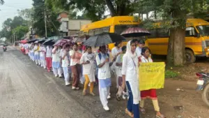nursing students protest
