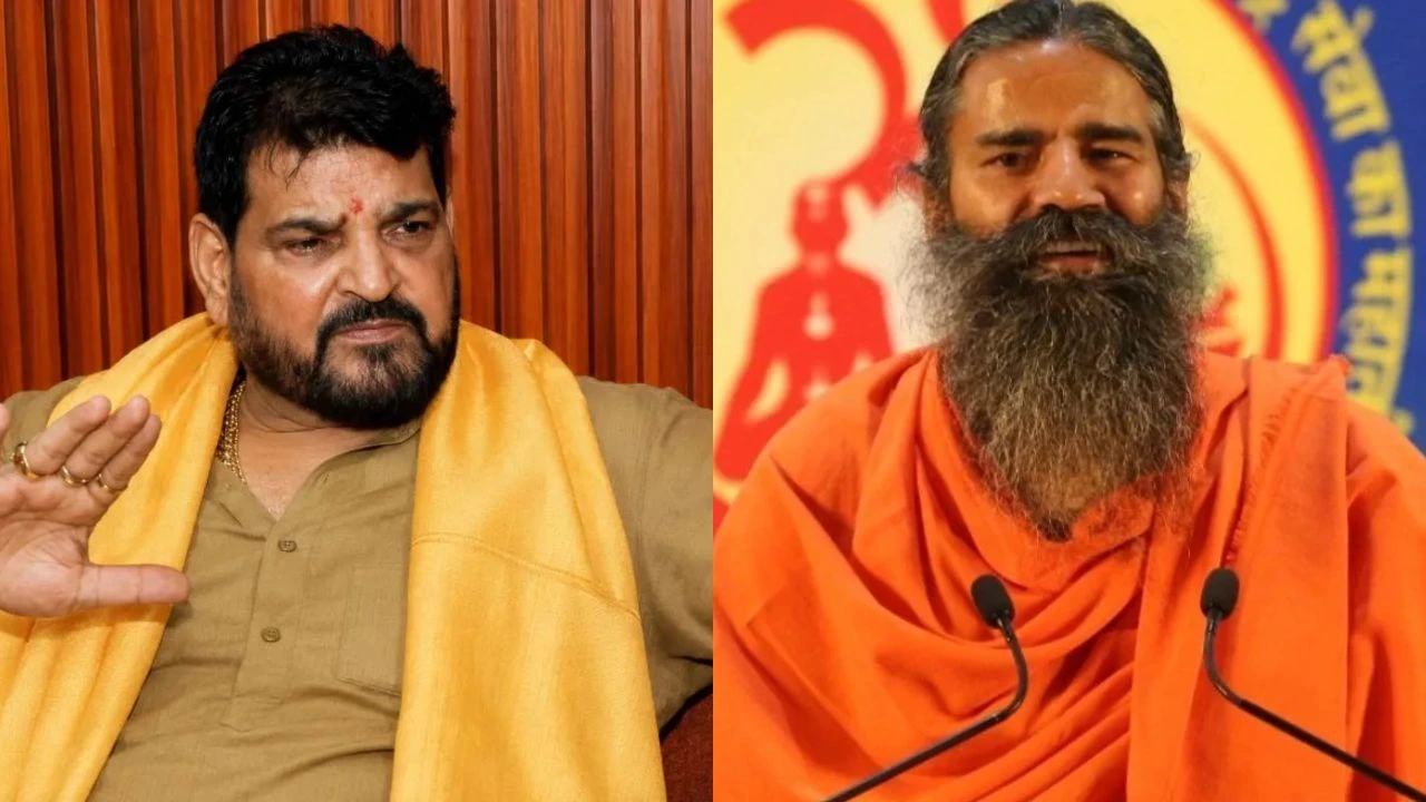 बृजभूषण शरण सिंह और बाबा रामदेव