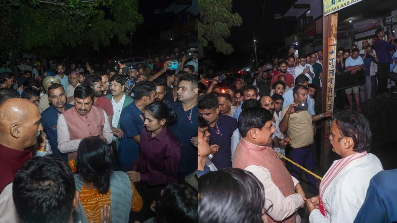 rewa cm mohan yadav visited flood-affected area