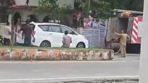 singrauli Incident involving the use of a fire brigade vehicle to wash a car mla ramniwas shah