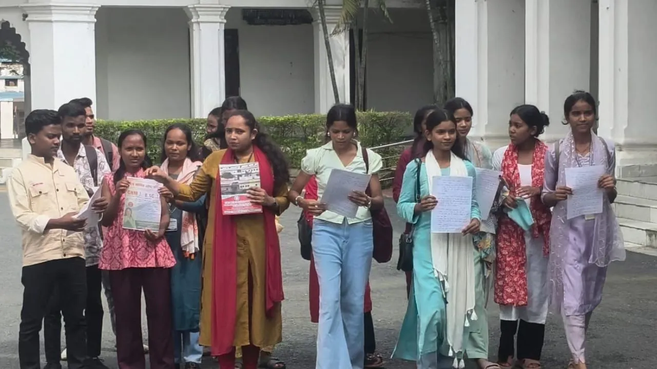 ambikapur Lakshya College of Nursing is not registered inc over 200 students are facing distress